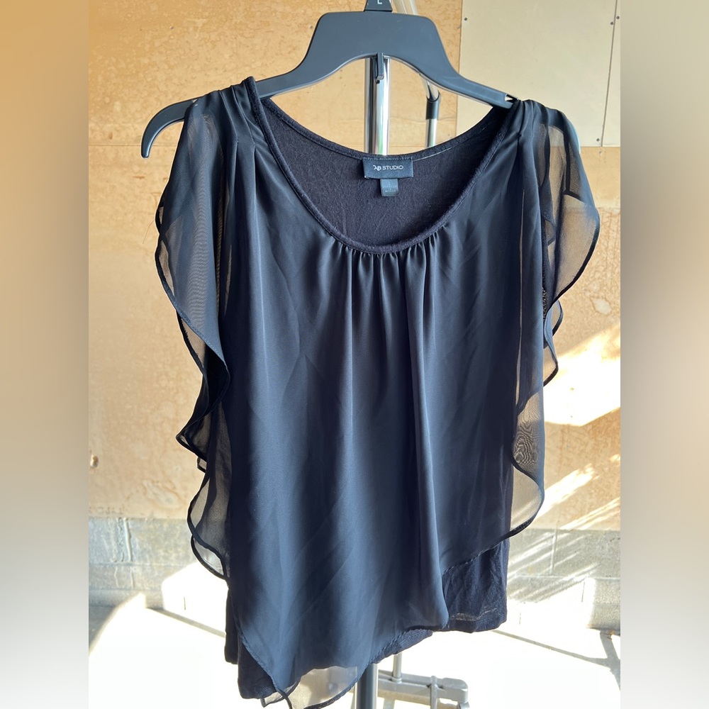 Black dressy top